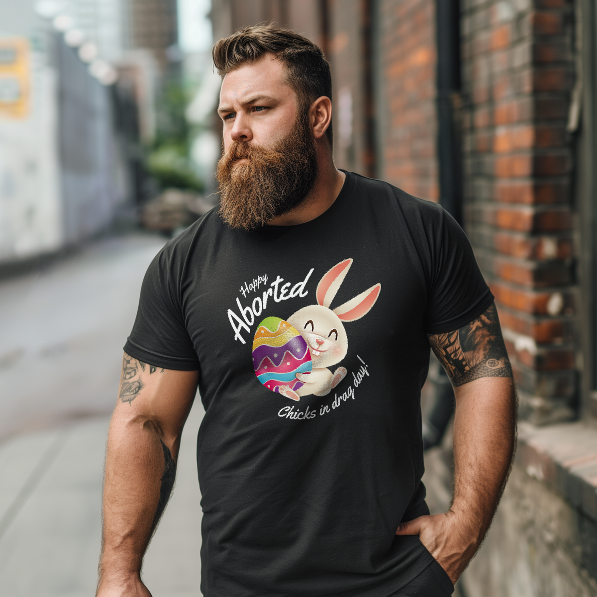 Irreverent Easter Tee Sure to Make Christians Clutch Their Pearls - Tee - Twisted Jezebel