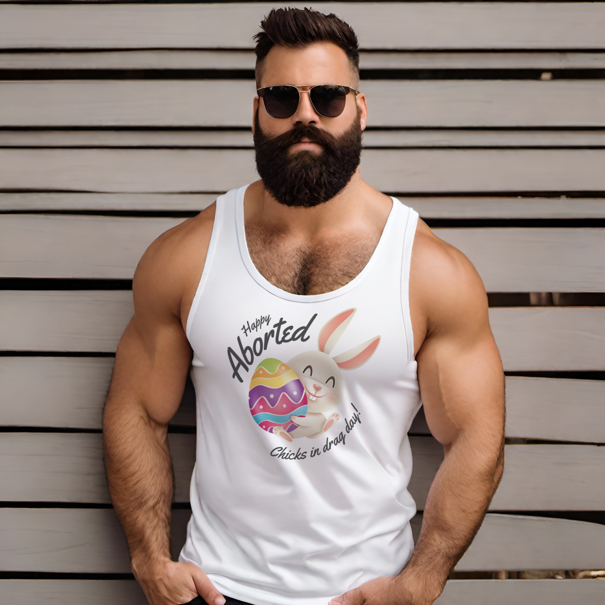Irreverent Easter Tank Sure to Make Christians Clutch Their Pearls - Tank - Twisted Jezebel