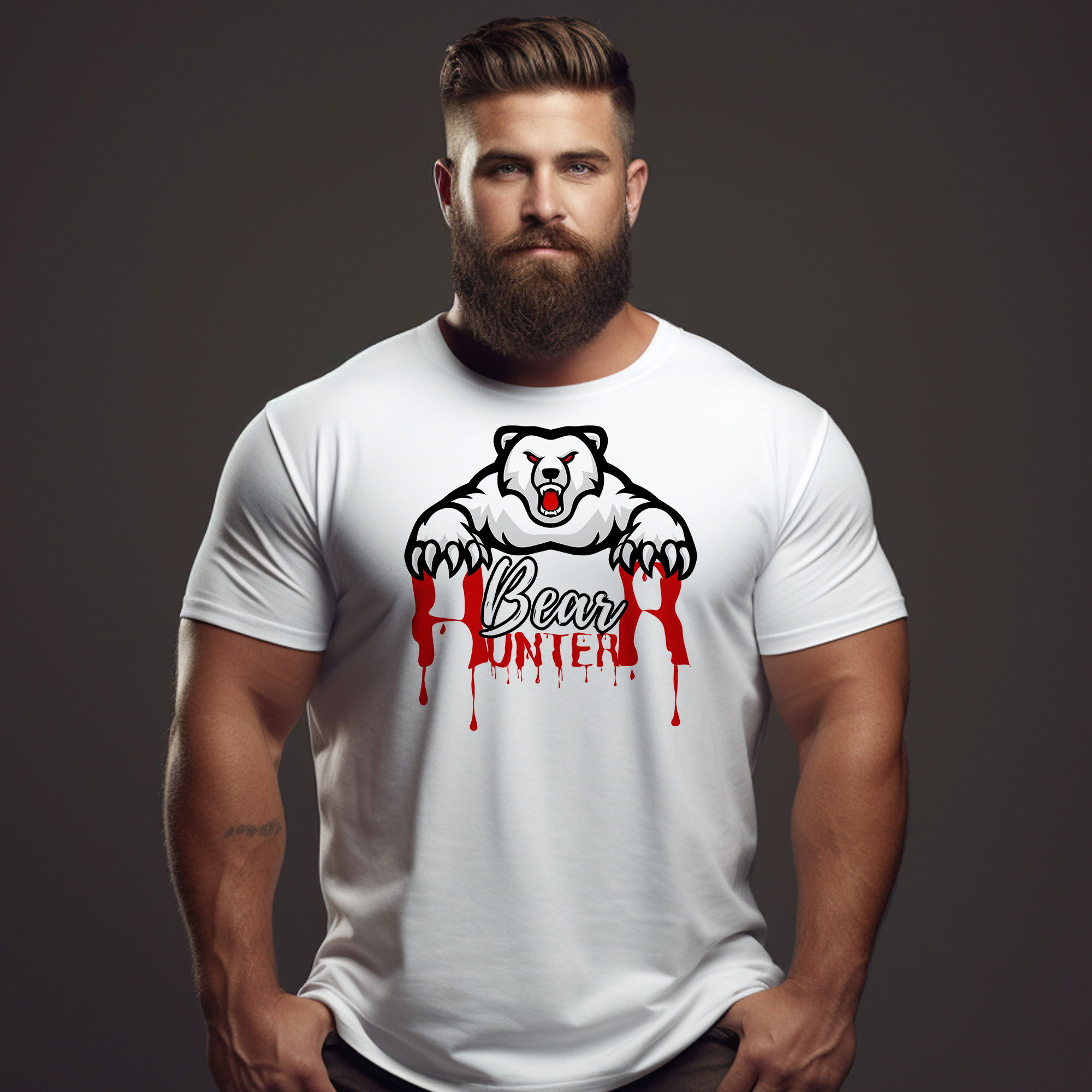 Bear Hunter Blood Edition Tee - Tee - Twisted Jezebel