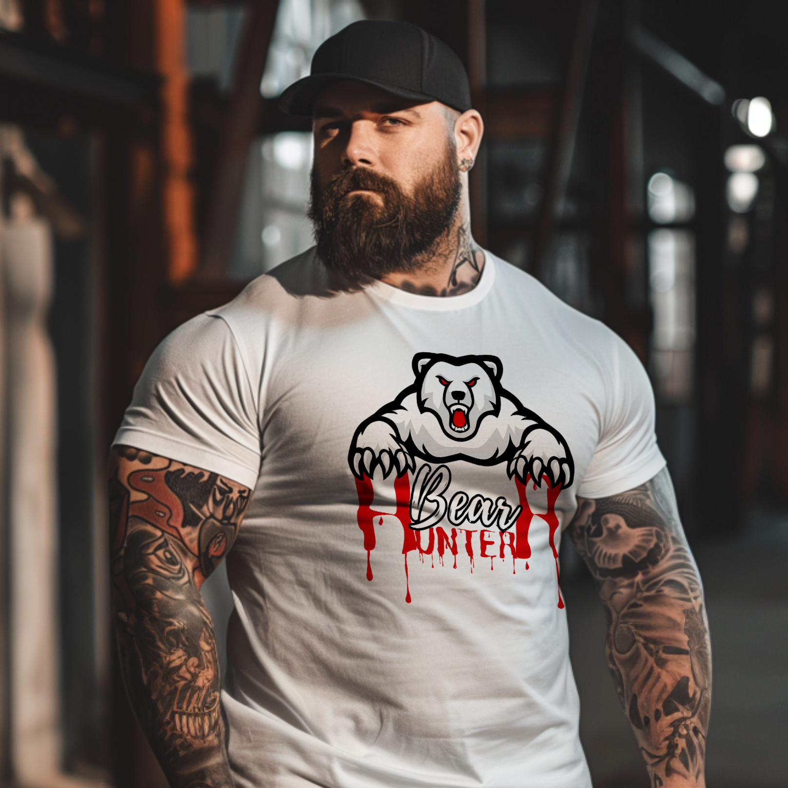 Bear Hunter Blood Edition Tee