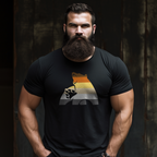 Bear Brotherhood Flag Silhouette Tee