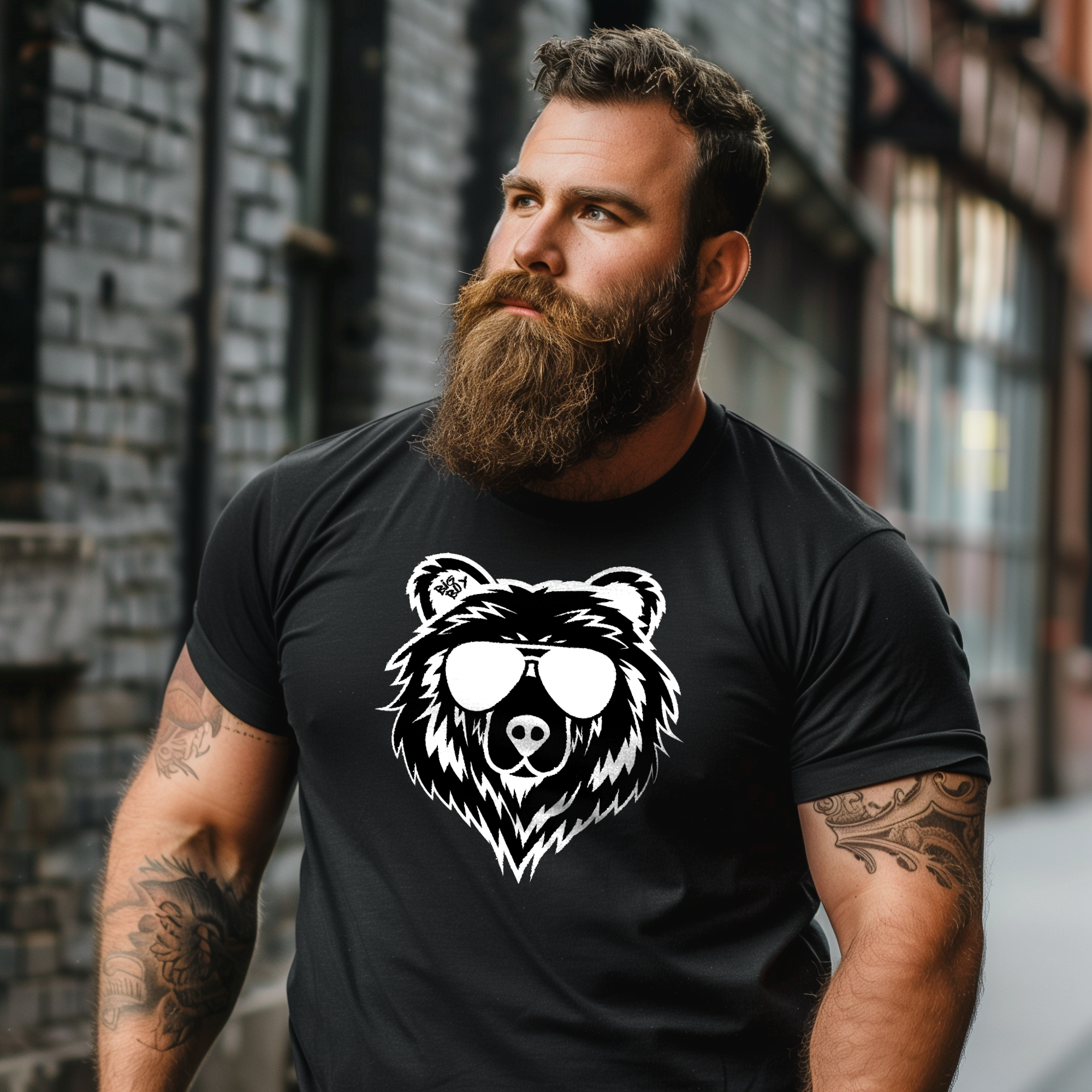 Big Boy Bear Tee