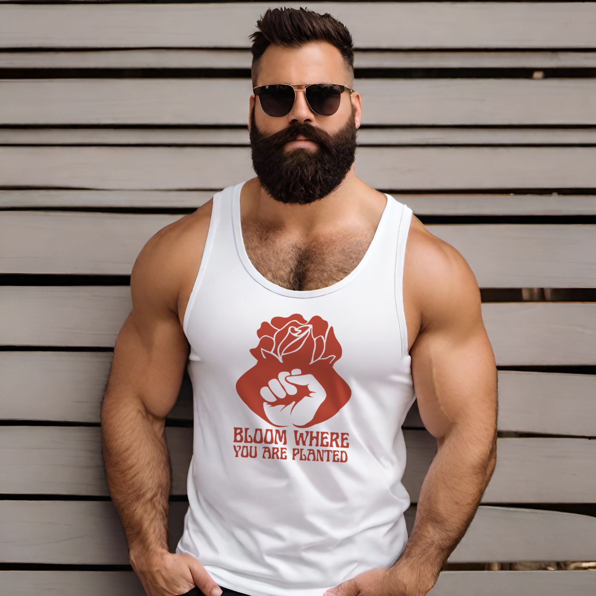 Bloom Where You're Planted Tank - Tank - Twisted Jezebel