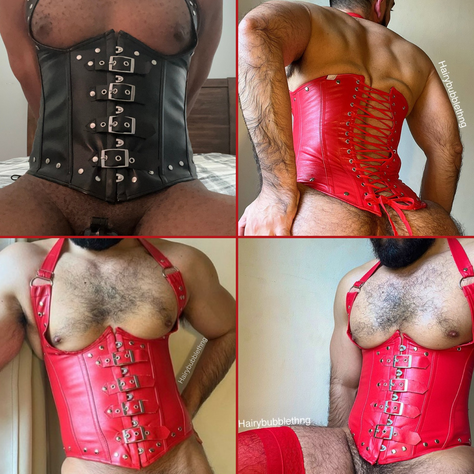 SteamSissy Synth Leather Corset