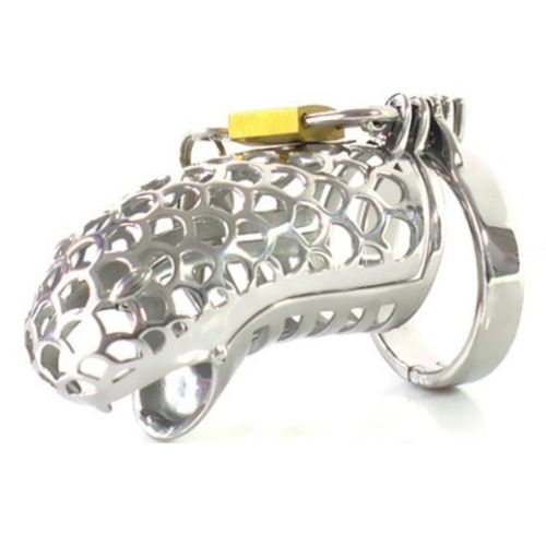 Stainless Serpent Chastity Cage