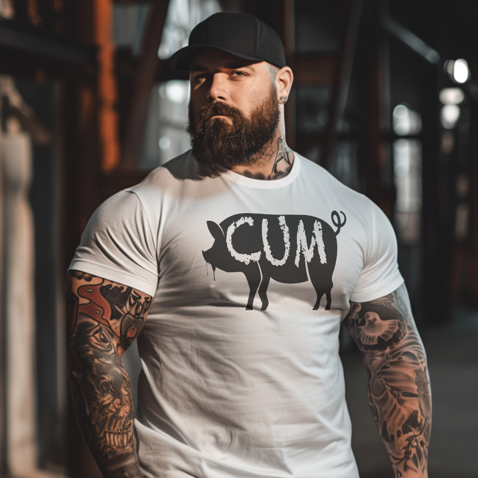 Cum Pig Tee