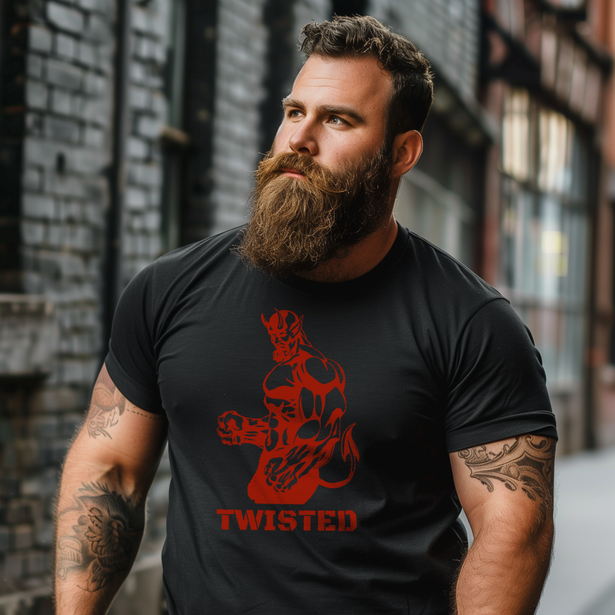 Twisted Tees Series: Devil Daddy - Tee - Twisted Jezebel