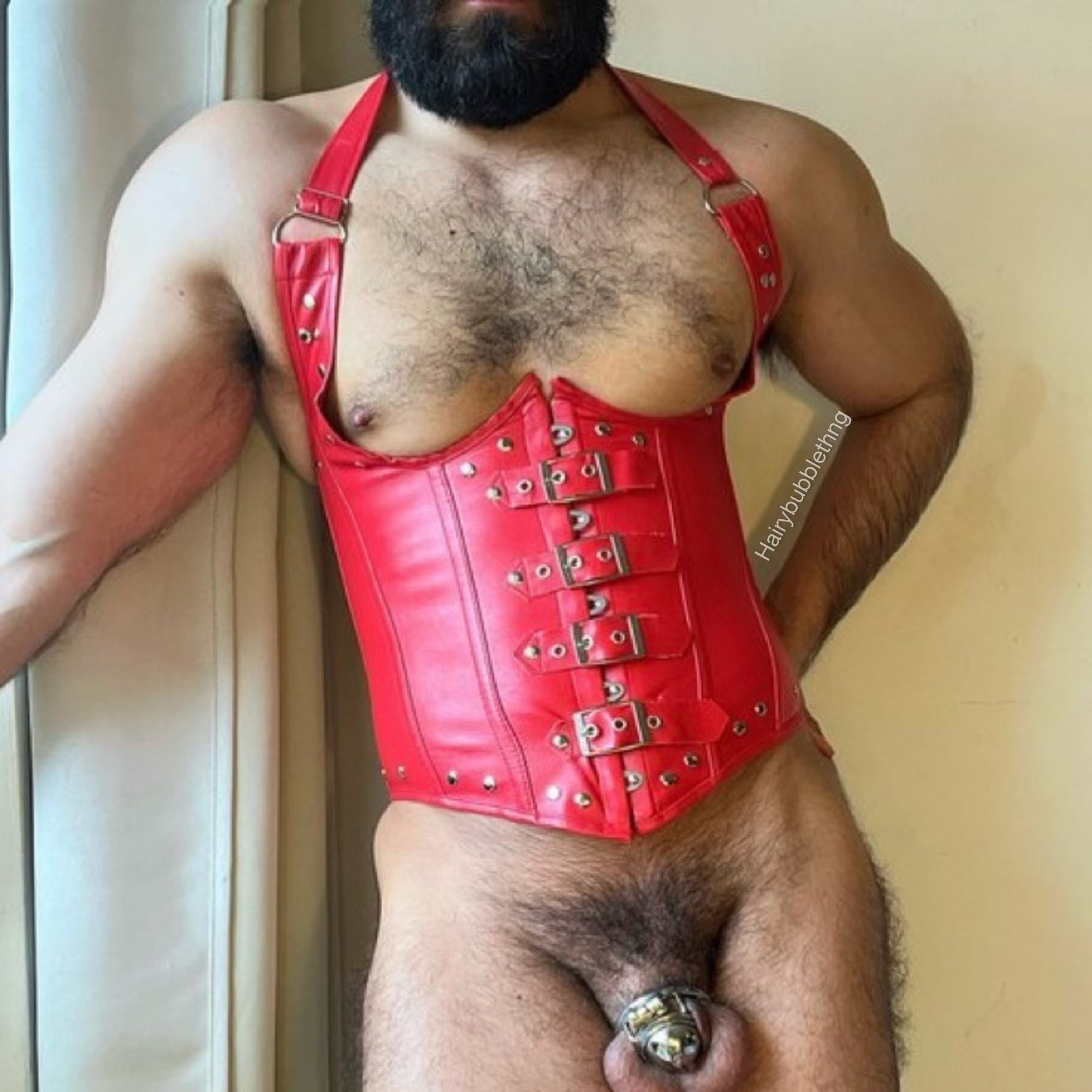 SteamSissy Synth Leather Corset