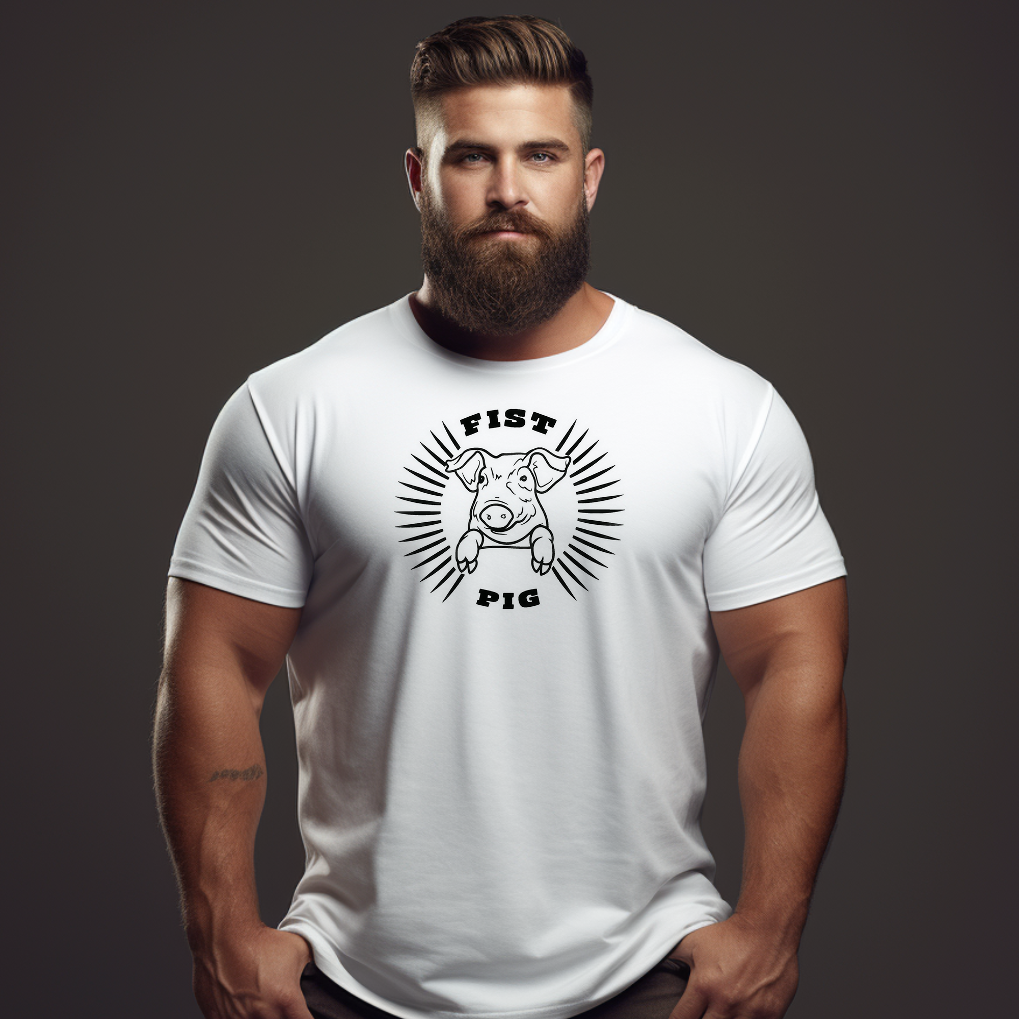 Tits T-shirt - Double Fistin Mens T-shirt