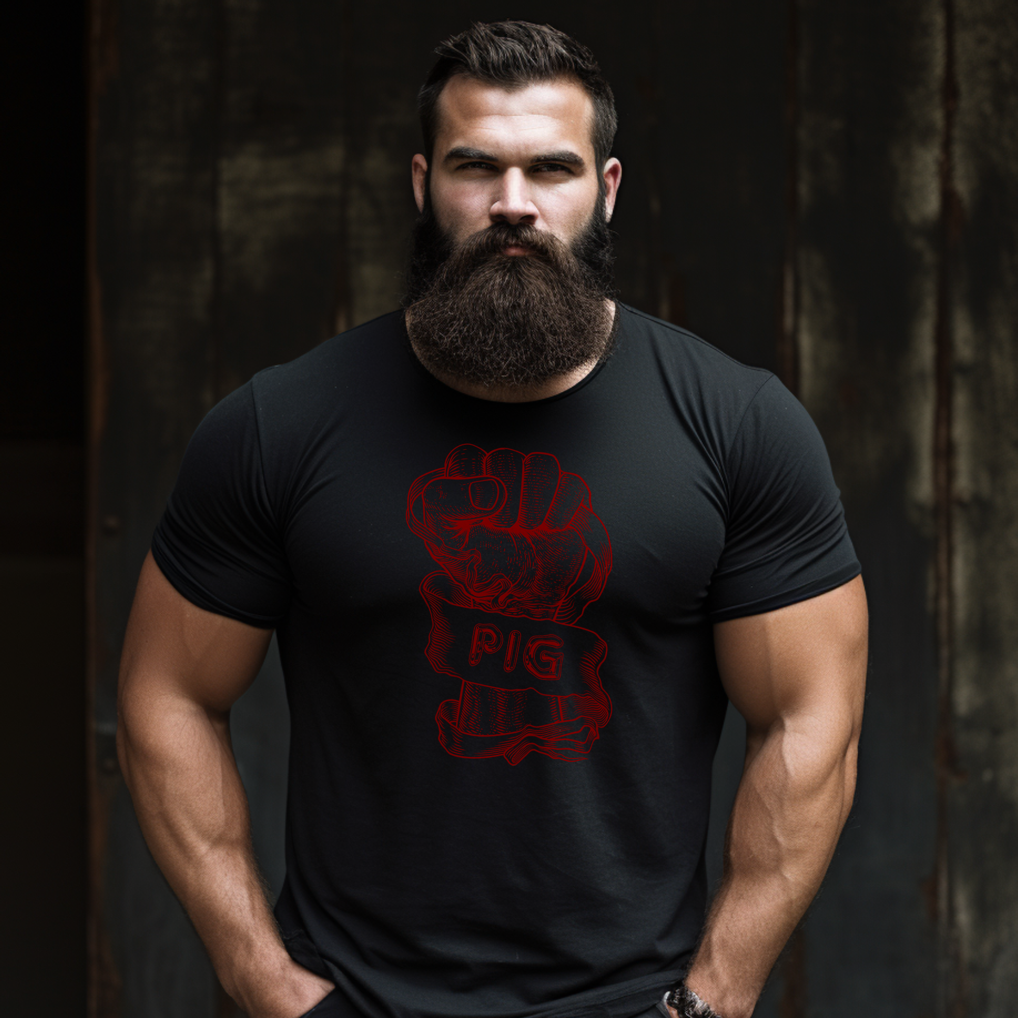 FFist Pig Tee - Tee - Twisted Jezebel