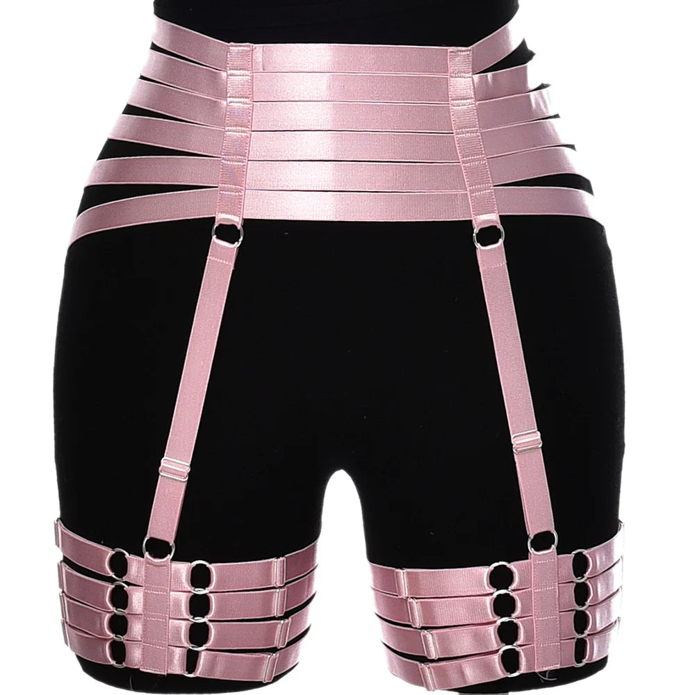 NUVO Elastic Garters - Lingerie - Twisted Jezebel