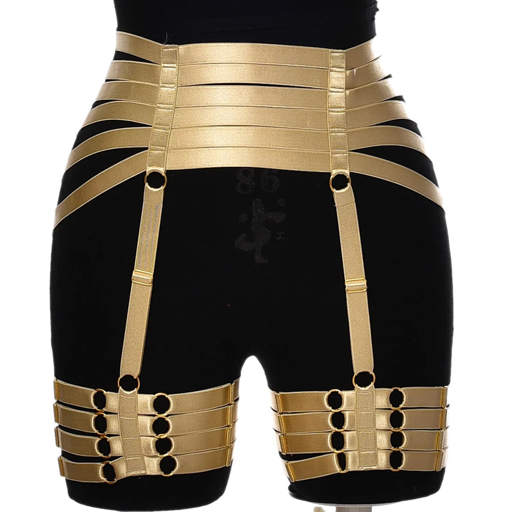 NUVO Elastic Garters - Lingerie - Twisted Jezebel