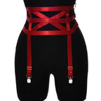 NUVO Criss Cross Garters - Garter - Twisted Jezebel