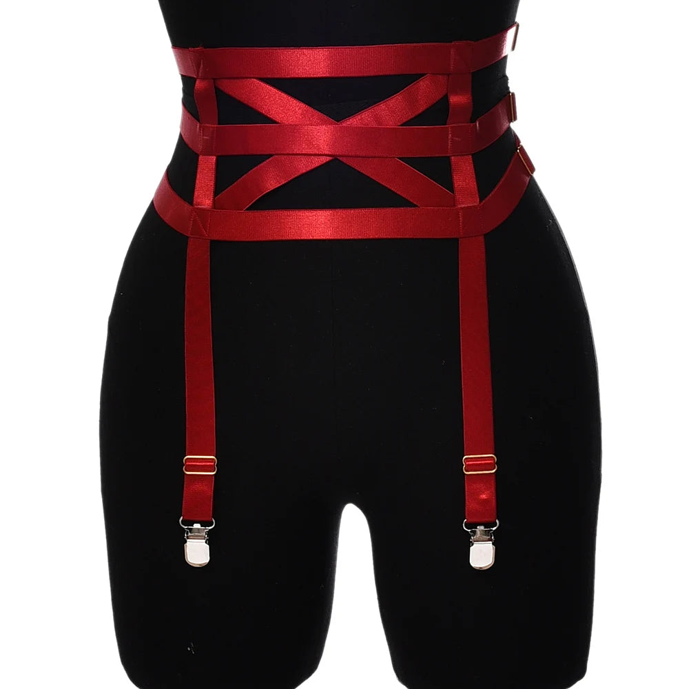 NUVO Criss Cross Garters - Garter - Twisted Jezebel