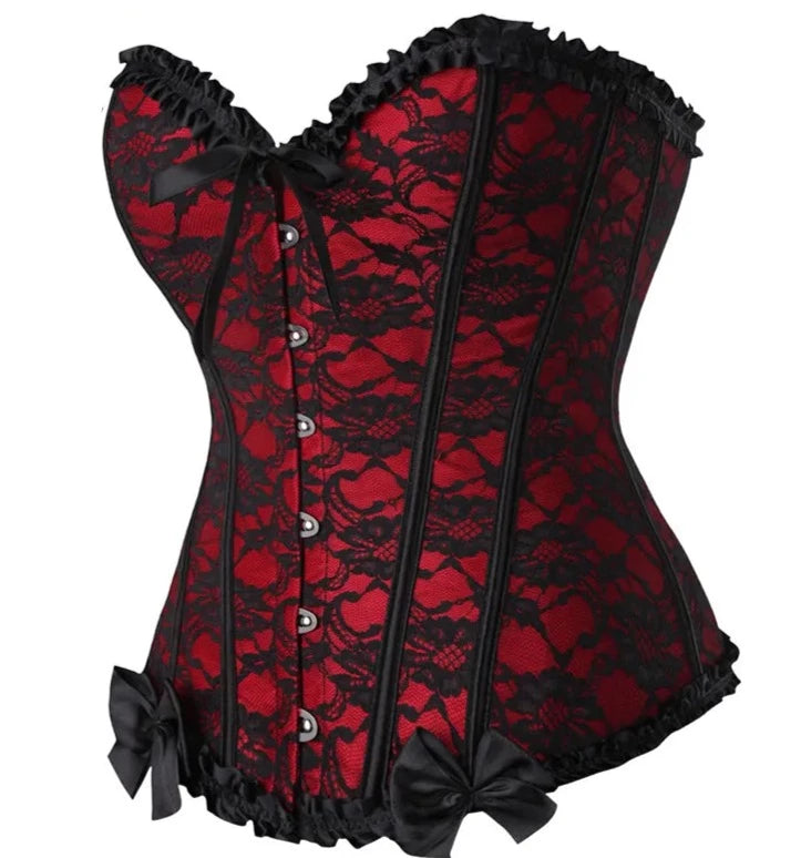 BoomGlam Sissy Basque - Corset - Twisted Jezebel