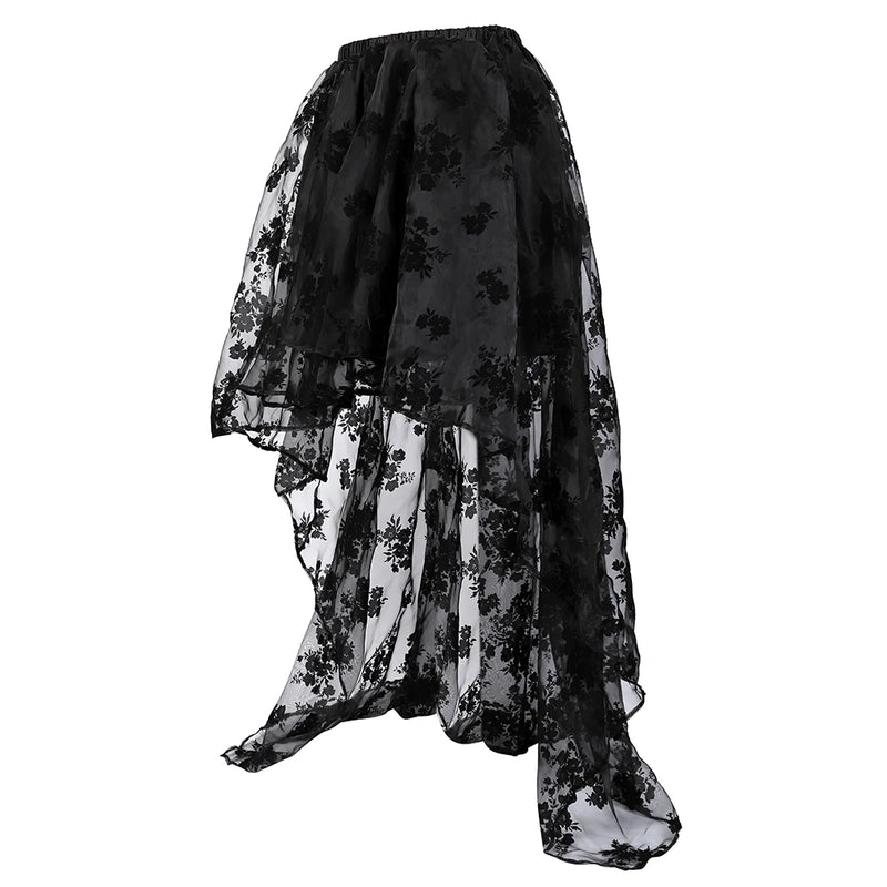 Gothic Maxi Skirt S-6XL - Skirt - Twisted Jezebel