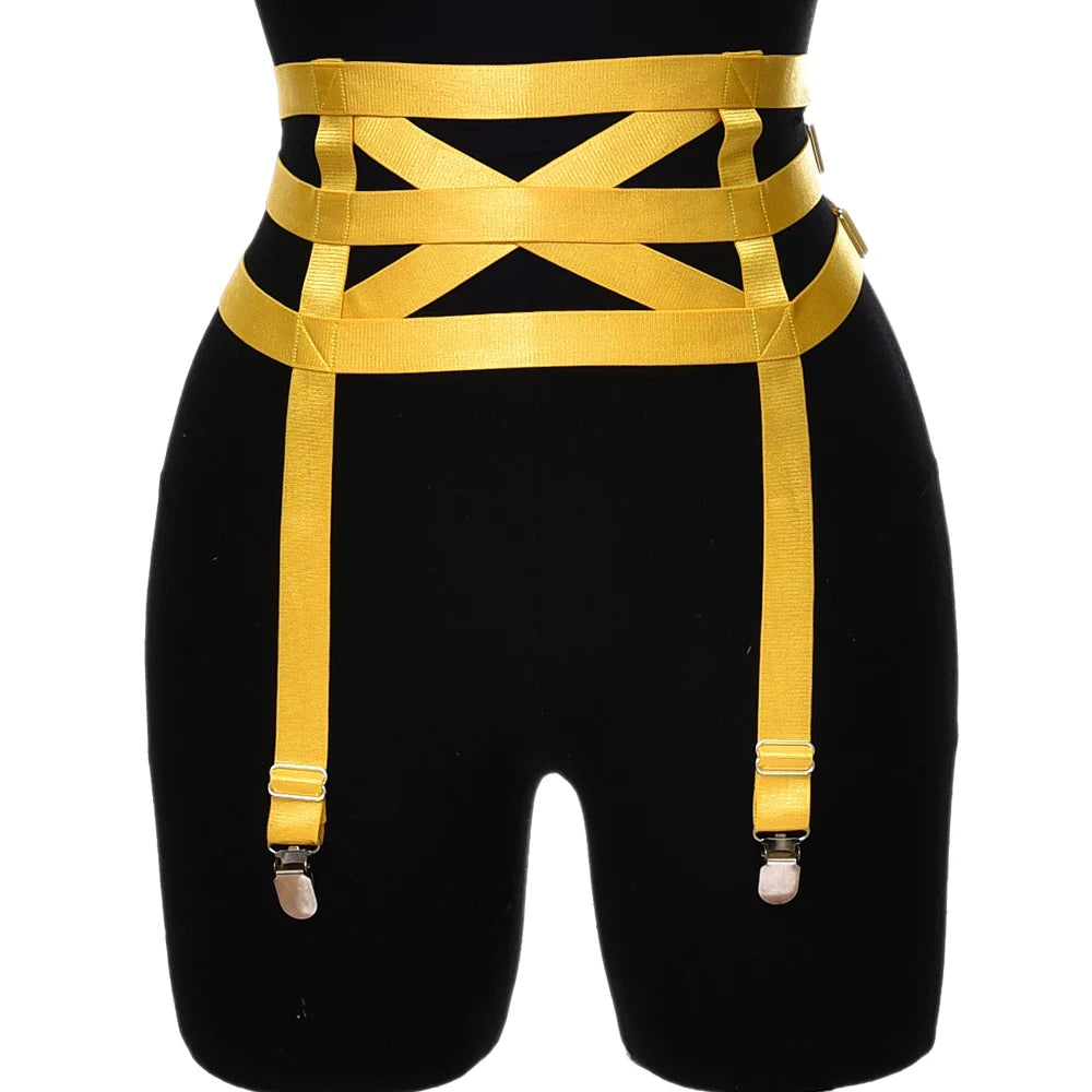 NUVO Criss Cross Garters - Garter - Twisted Jezebel