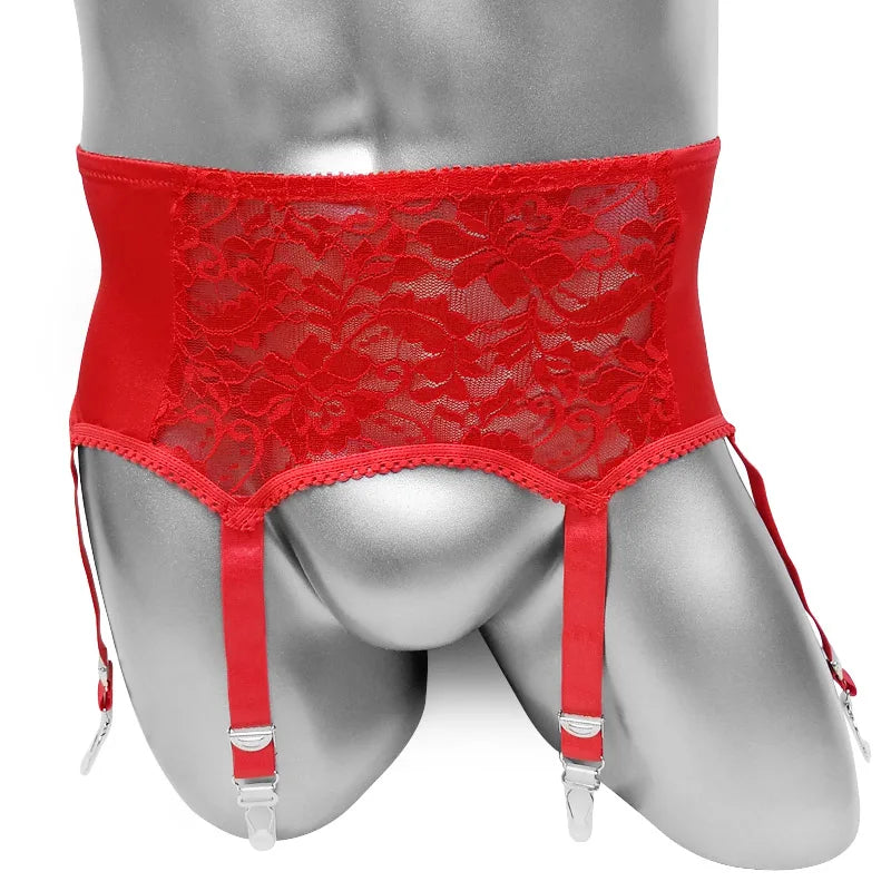 High Waist Sissy Boy Garters - Garter - Twisted Jezebel
