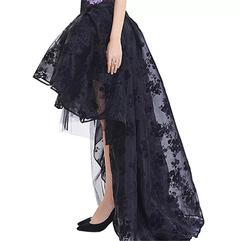 Gothic Maxi Skirt S-6XL - Skirt - Twisted Jezebel