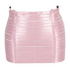 NUVO Elastic Sissy Skirt - Garter - Twisted Jezebel