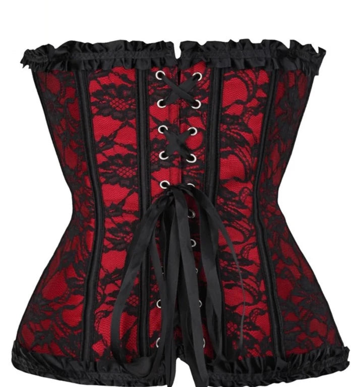 BoomGlam Sissy Basque - Corset - Twisted Jezebel