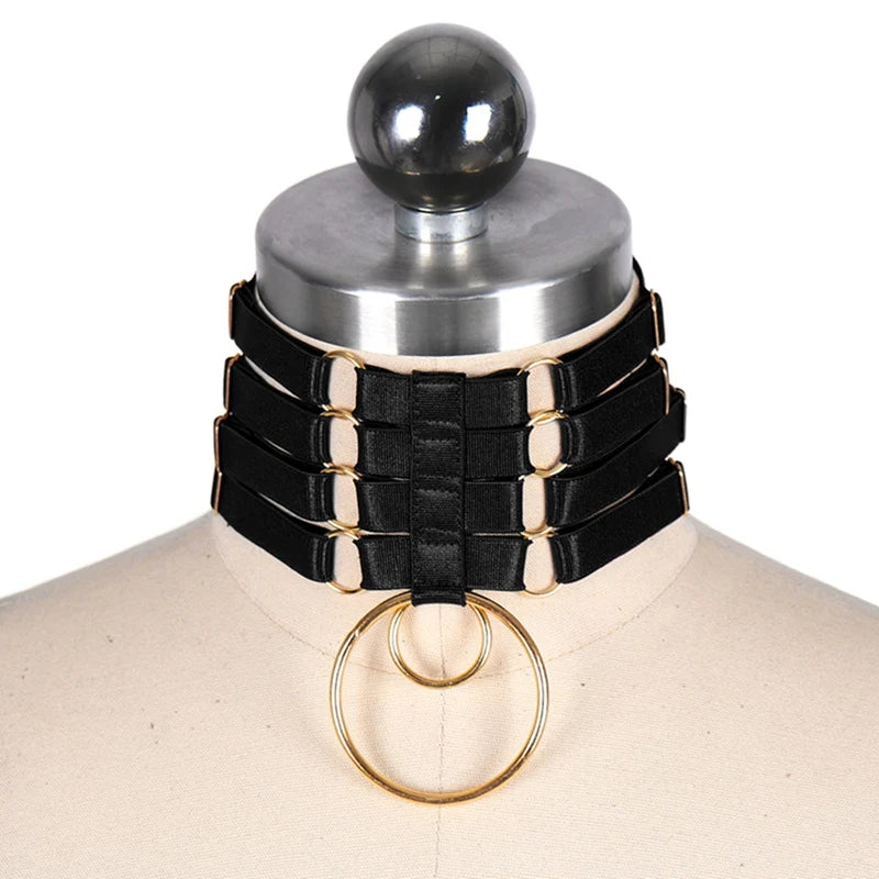 NUVO Quad-band Choker - Collar - Twisted Jezebel