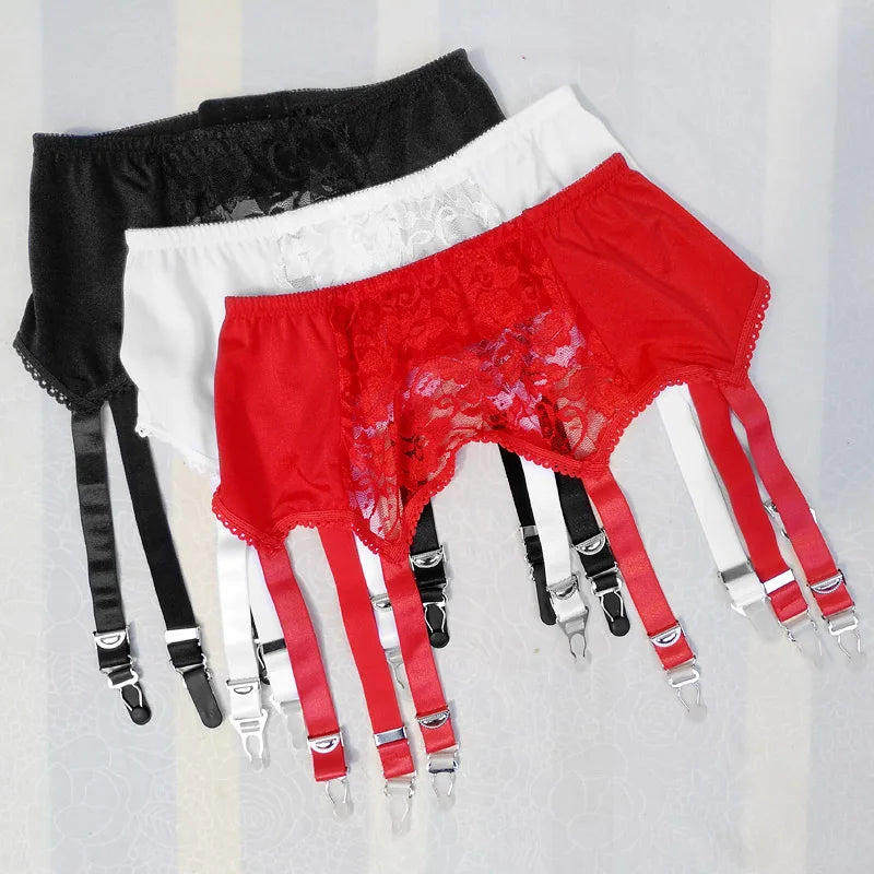 High Waist Sissy Boy Garters - Garter - Twisted Jezebel