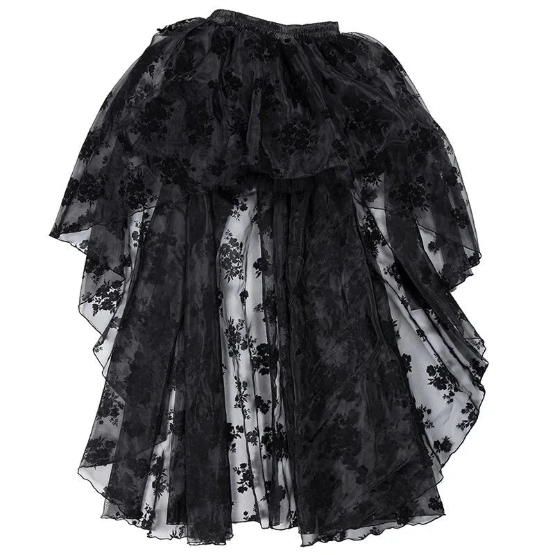 Gothic Maxi Skirt S-6XL - Skirt - Twisted Jezebel