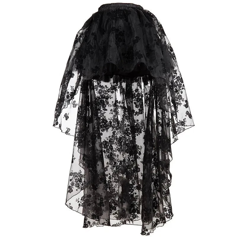Gothic Maxi Skirt S-6XL - Skirt - Twisted Jezebel