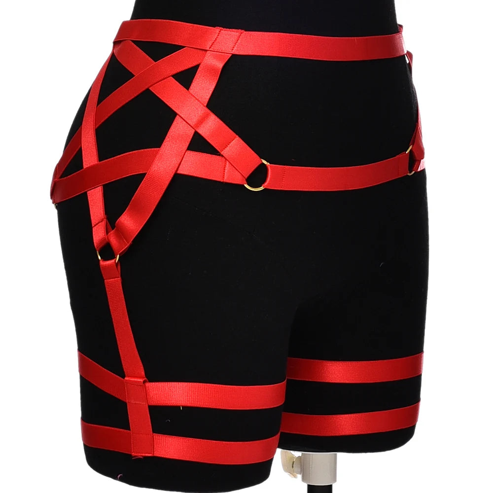 NUVO Elastic Garters - Lingerie - Twisted Jezebel