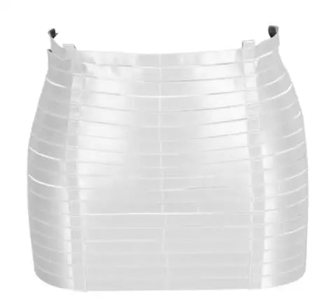 NUVO Elastic Sissy Skirt - Garter - Twisted Jezebel
