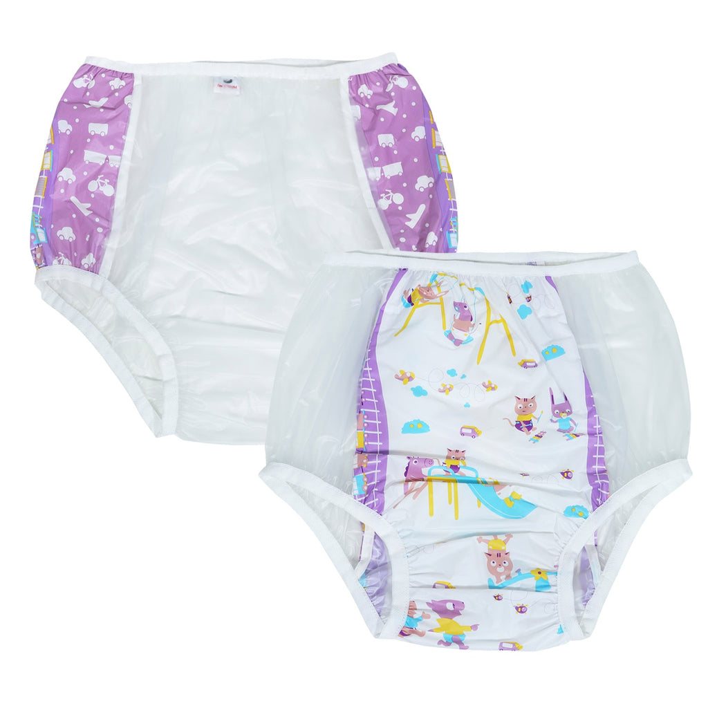 2 Dad-ables Reusable PVC Diapers - PVC Diapers - Twisted Jezebel