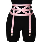 NUVO Criss Cross Garters - Garter - Twisted Jezebel