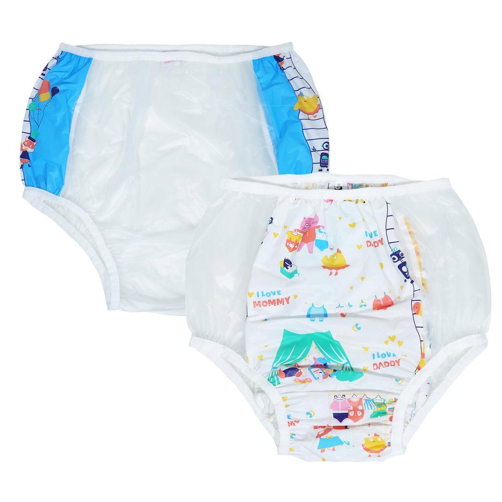2 Dad-ables Reusable PVC Diapers - PVC Diapers - Twisted Jezebel