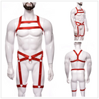 NUVO Men's Elastic Harness & Garter - Harness - Twisted Jezebel