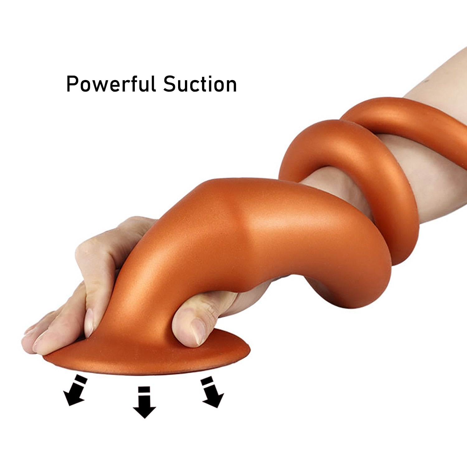 Liquid Silicone French Ticklr - Anal Toy - Twisted Jezebel