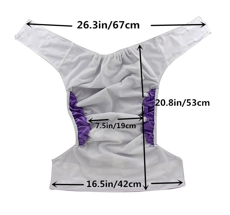 Reusable Adult Cloth Diaper/Nappy Pocket - Cloth Diapers - Twisted Jezebel