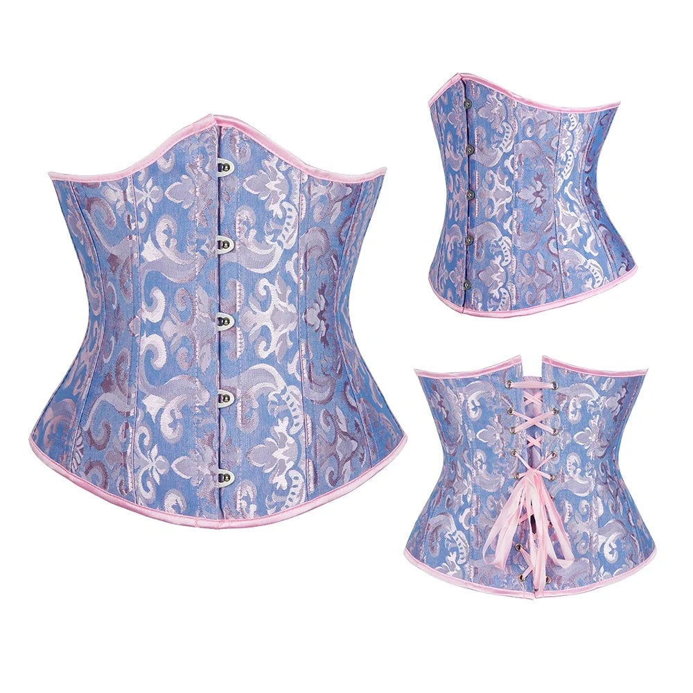 BoomGlam Jacquard Lace Cincher