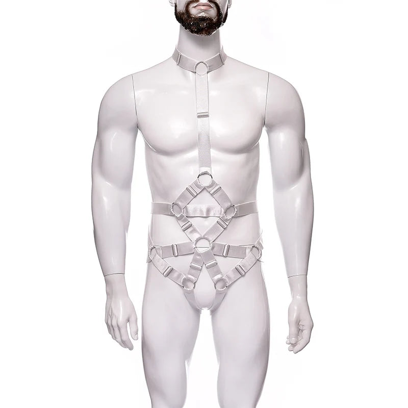 NUVO Men's Elastic Uni-Harness - Harness - Twisted Jezebel