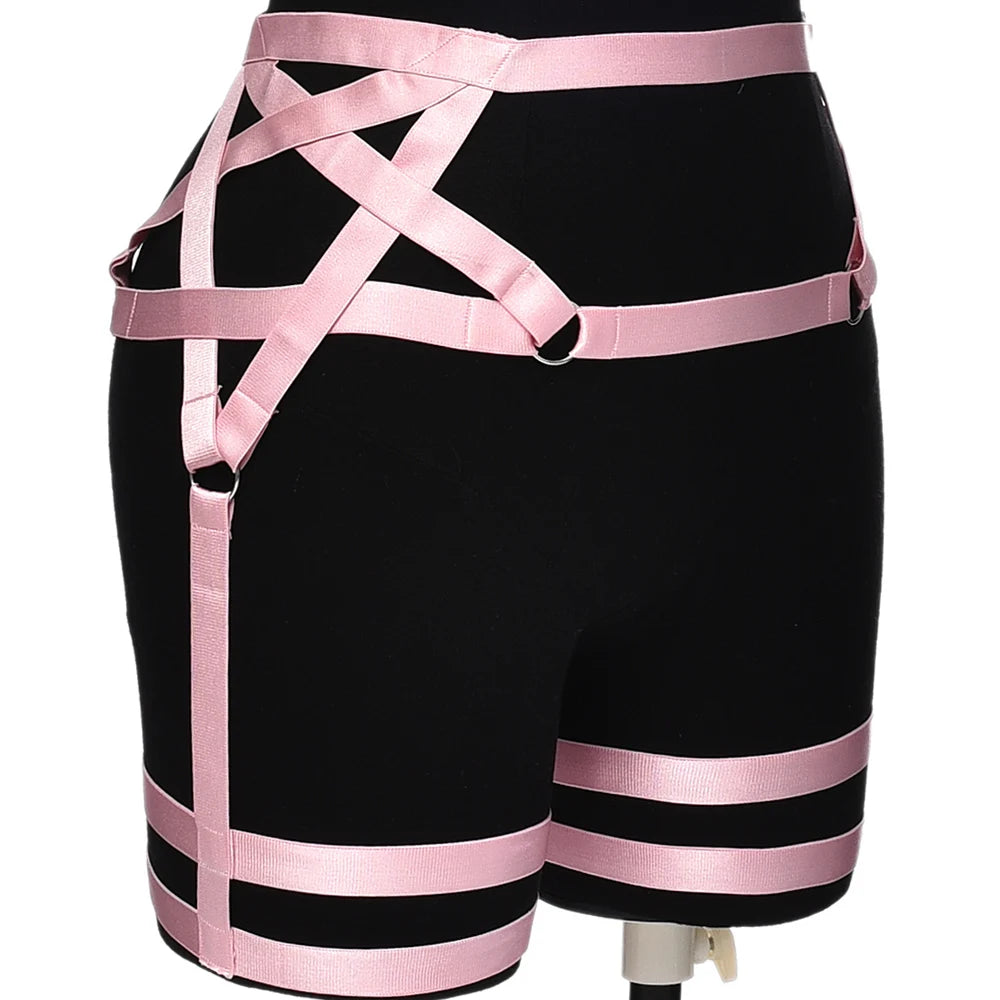 NUVO Elastic Garters - Lingerie - Twisted Jezebel