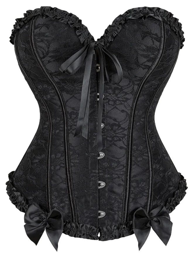 BoomGlam Sissy Basque - Corset - Twisted Jezebel