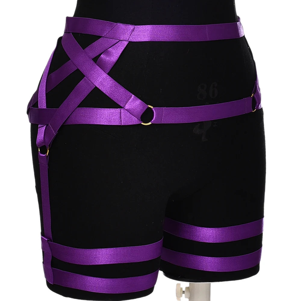 NUVO Elastic Garters - Lingerie - Twisted Jezebel