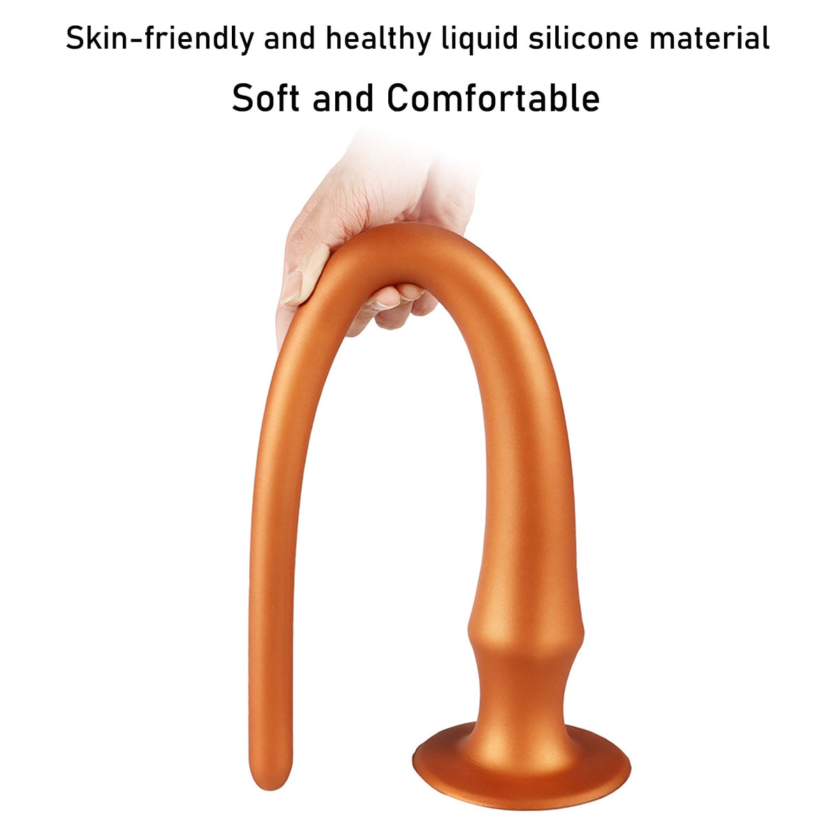 Liquid Silicone French Ticklr - Anal Toy - Twisted Jezebel
