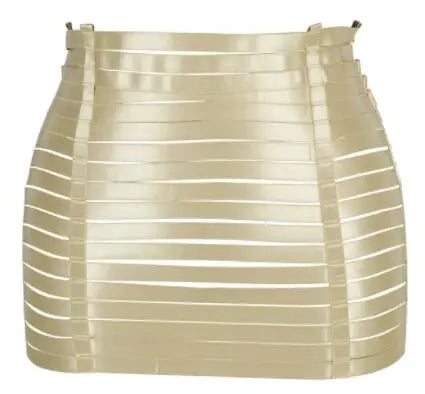 NUVO Elastic Sissy Skirt - Garter - Twisted Jezebel