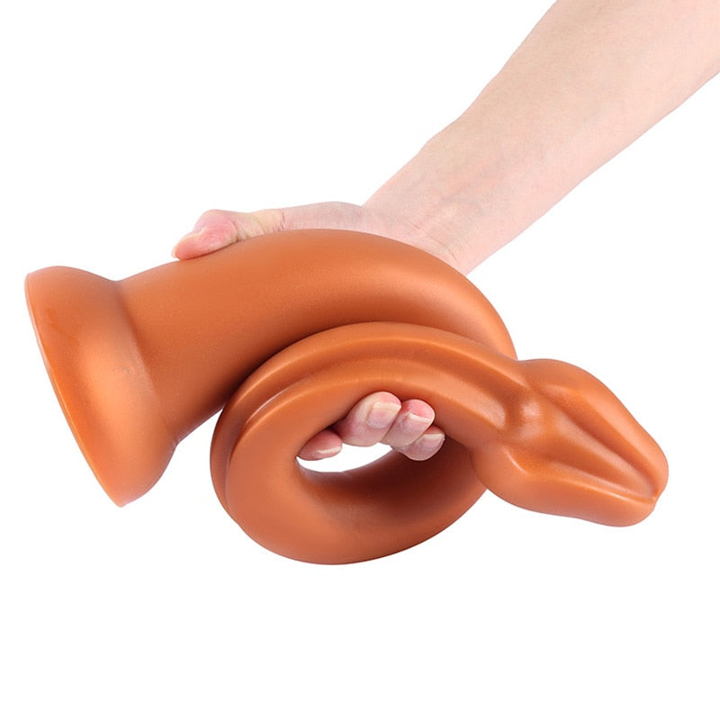 Long Dong Slithers Anal Plug - Anal Toy - Twisted Jezebel