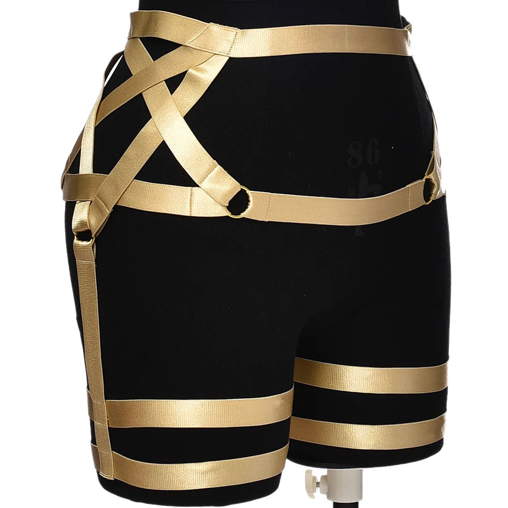 NUVO Elastic Garters - Lingerie - Twisted Jezebel