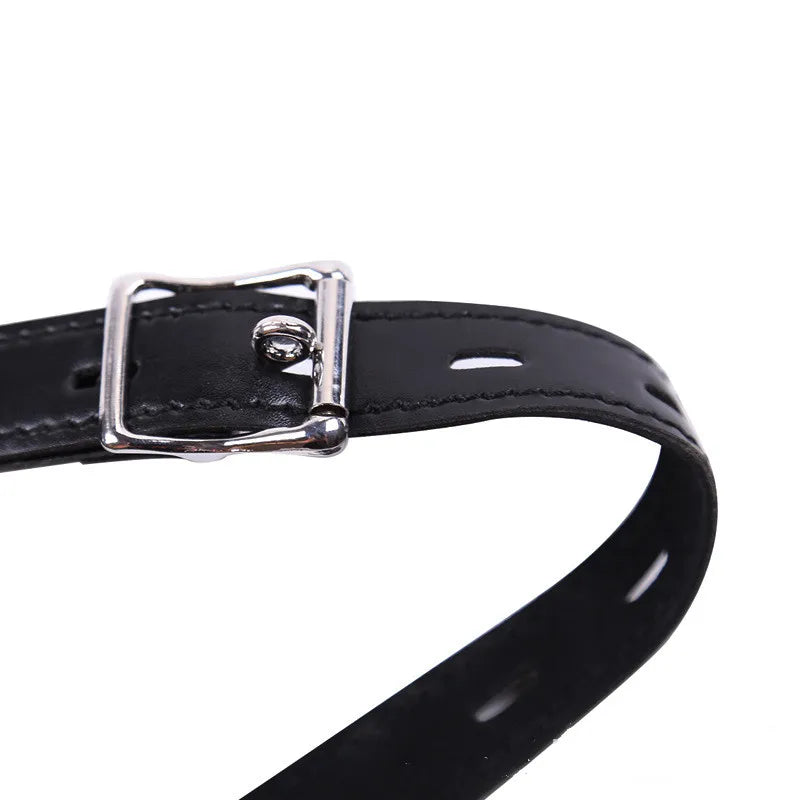 Synth Leather Chastity Harness