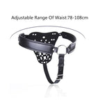 Synth Leather Chastity Harness