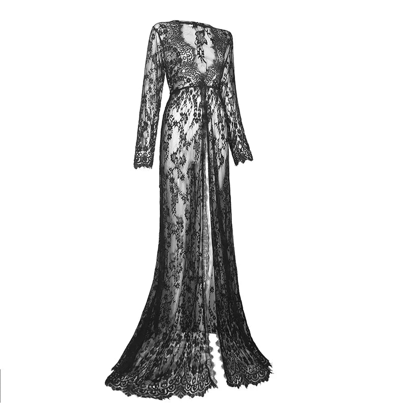 Morticia's Seductress Lingerie - Bathrobe - Twisted Jezebel