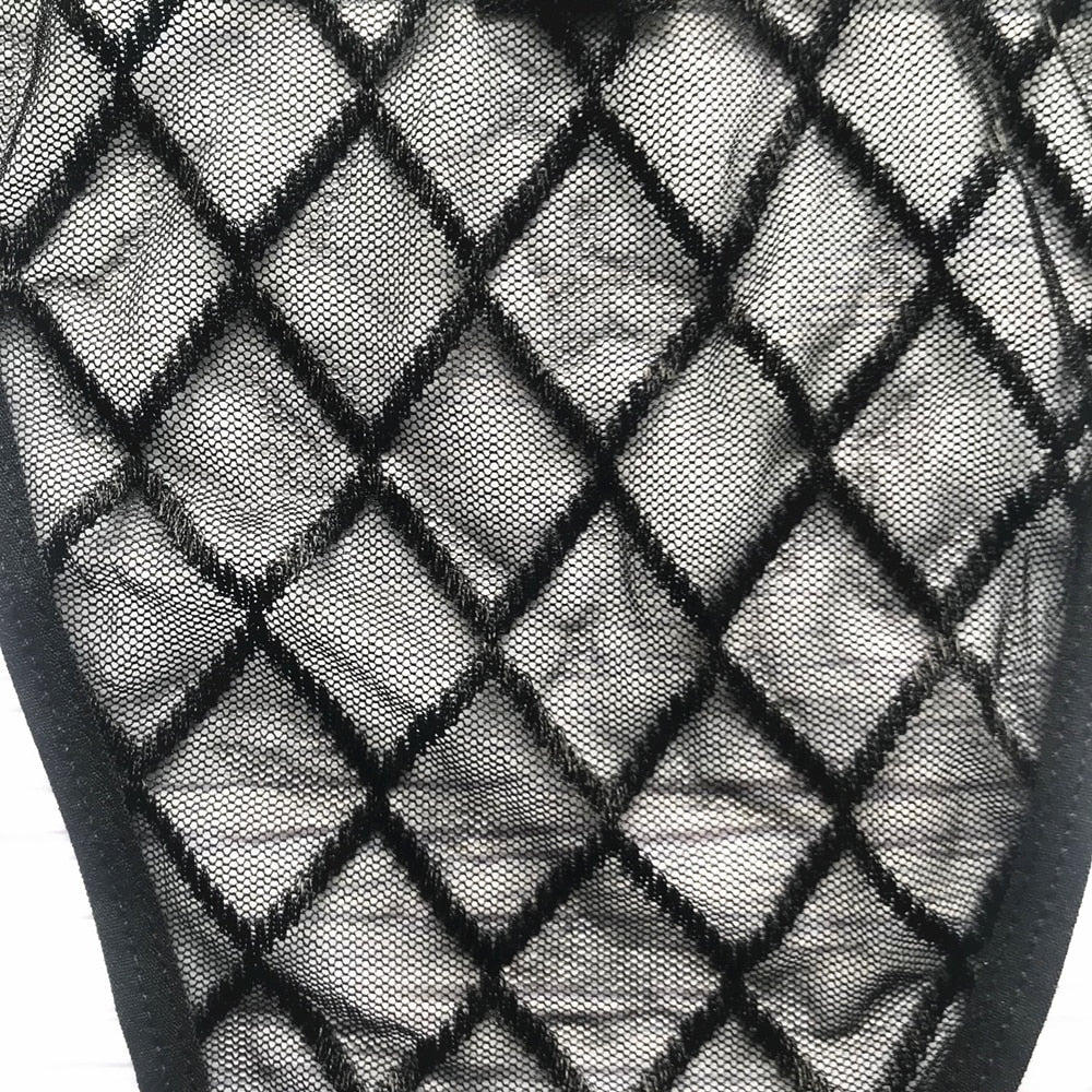 Lace Fishnet Low-waist Briefs - Panties - Twisted Jezebel